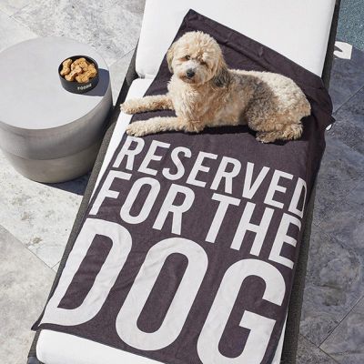 Reserved For The Dog Pet Towel