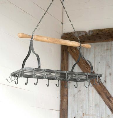 Rolling Pin Hanging Pot Rack