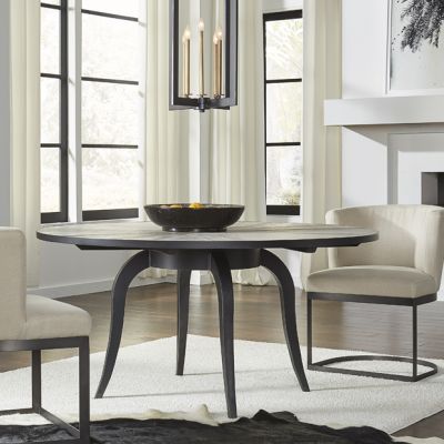 Round Cabriole Leg Dining Table