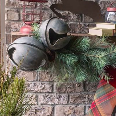 Rustic Decorative Holiday Jingle Bells One of Each