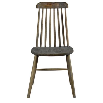 Rustic Farmhouse Spindle Back Dining Chair Set of 2