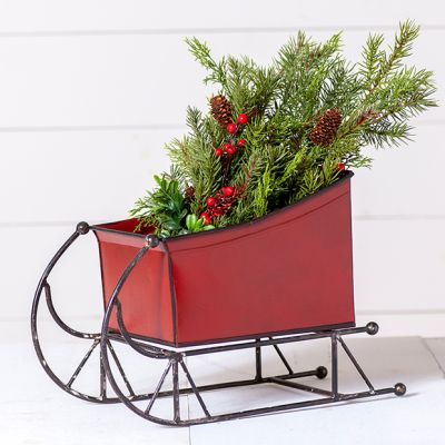 Rustic Holiday Sleigh