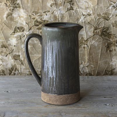 Rustic Pottery Pitcher Vase