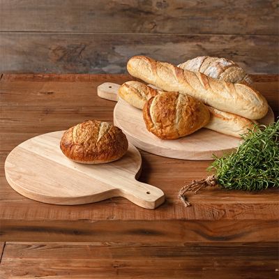 Rustic Round Cheese Board Set of 2