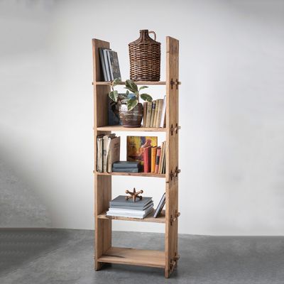 Rustic Wood Bookshelf