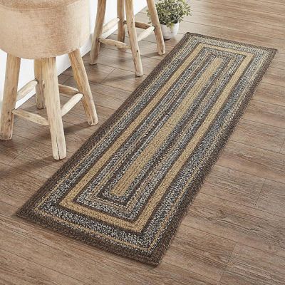 Rustic Woven Jute Runner With Pad