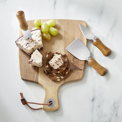 Say Cheese Board and Utensils Gift Set