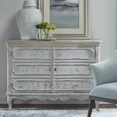 Shabby Chic Distressed Cabinet