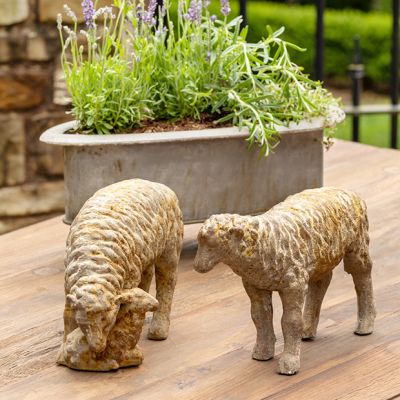 Sheep Family Figurine Collection Set of 2