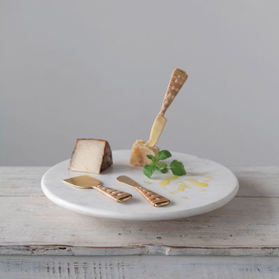 Simple Classics Marble Lazy Susan