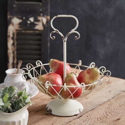 Simple Farmhouse Wire Display Basket