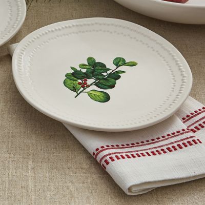 Simple Holiday Mistletoe Plate Bundle