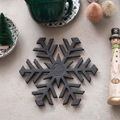 Snowflake Cast Iron Trivet