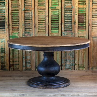 Sophisticated Farmhouse Round Dining Table