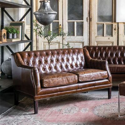 Sophisticated Stylings Leather Loveseat