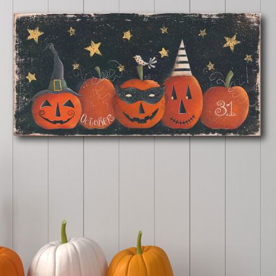 Spooky Pumpkins Wall Art