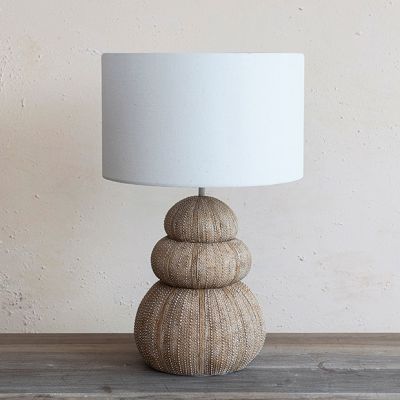 Stacked Sea Urchin Table Lamp