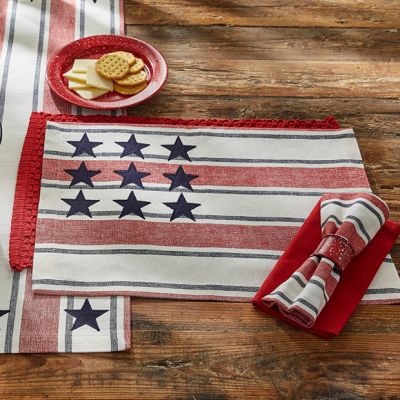 Stars and Stripes Cotton Placemat