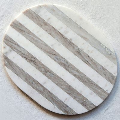 Striped Marble Cutting Board