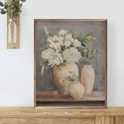 Subtle And Scented Light Gray By Julia Purinton Framed Art