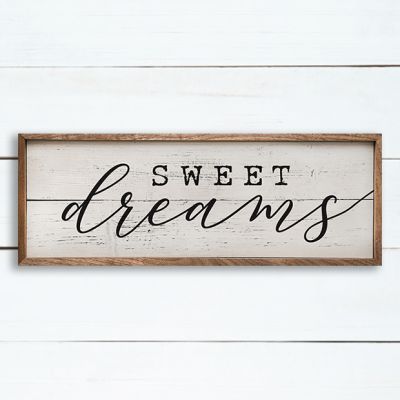 Sweet Dreams Cottage Wall Sign