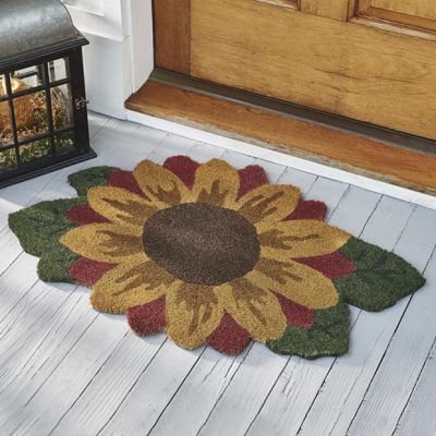 Sweet Sunflower Farmhouse Doormat