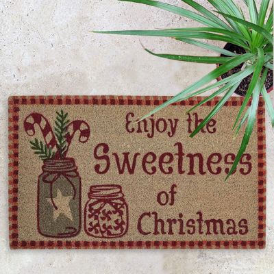 Sweetness of Christmas Holiday Doormat