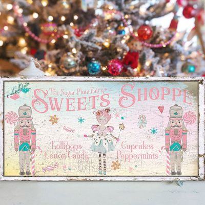 Sweets Shoppe Wrapped Canvas Wall Art