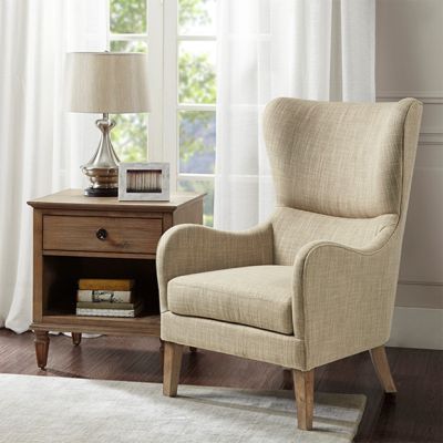 Swoop Wingback Upholstered Accent Chair