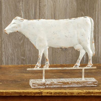Tabletop Decorative Cow Weathervane