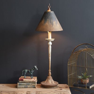 Tall Candlestick Table Lamp