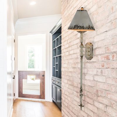 Tall Metal Wall Sconce