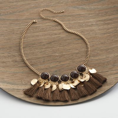 Tassels and Beads Necklace