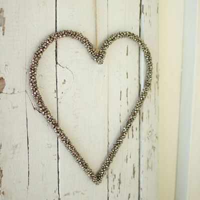 Tiny Bells Heart Wall Hanging