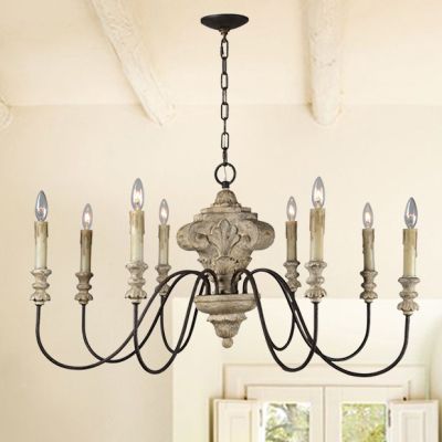 Traditional Country Chandelier