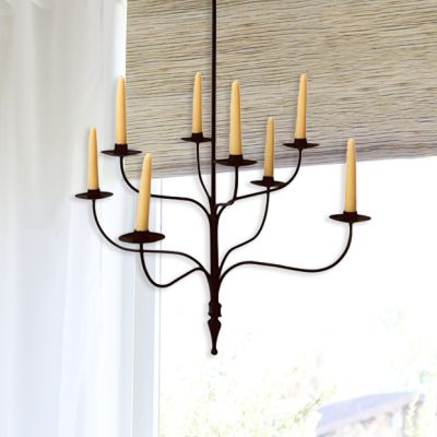 Traditional Farmhouse Candle Chandelier