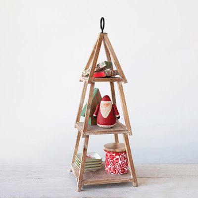 Tree Shaped Tiered Display Shelf