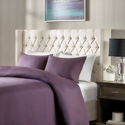 Tufted Headboard With Nail Head Accents