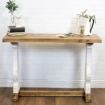 Two-Tone Console Table