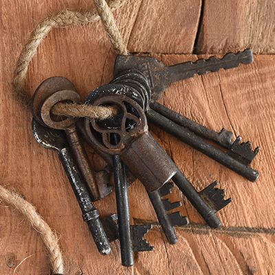 Vintage Decorative Ring of Keys
