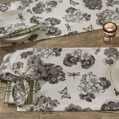 Vintage Elegance Geranium Placemat