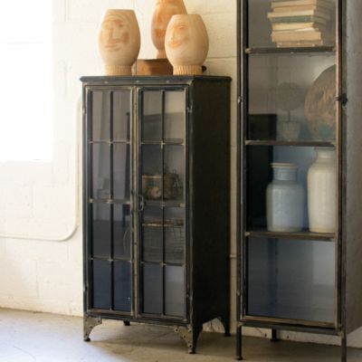 Vintage Inspired Apothecary Display Cabinet