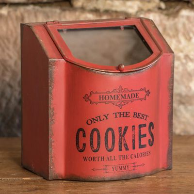 Vintage Inspired Cookie Bin Box