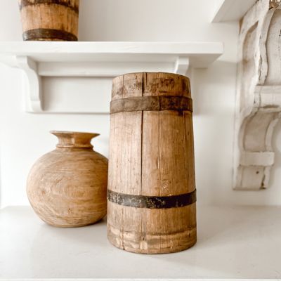 Vintage Inspired Decorative Butter Churn 15 inch