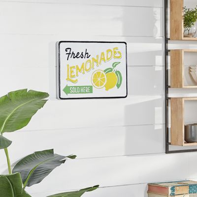 Vintage Inspired Fresh Lemonade Wall Sign