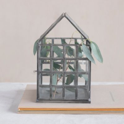 Vintage Inspired Greenhouse Terrarium