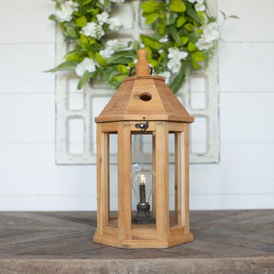 Vintage Inspired LED Bulb Cupola Lantern