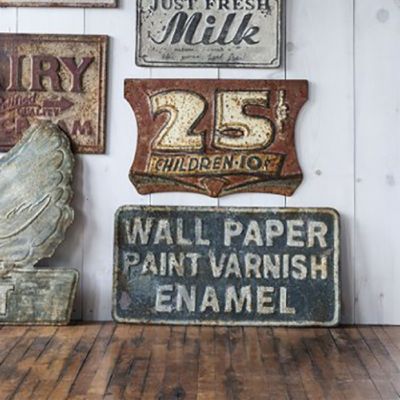 Vintage Inspired Paint And Varnish Wall Sign