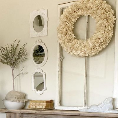 Vintage Inspired Wall Mirror Collection Set of 3