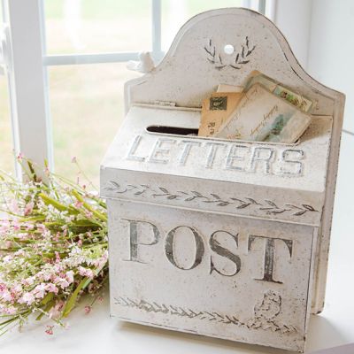 Vintage Style Letters Post Box